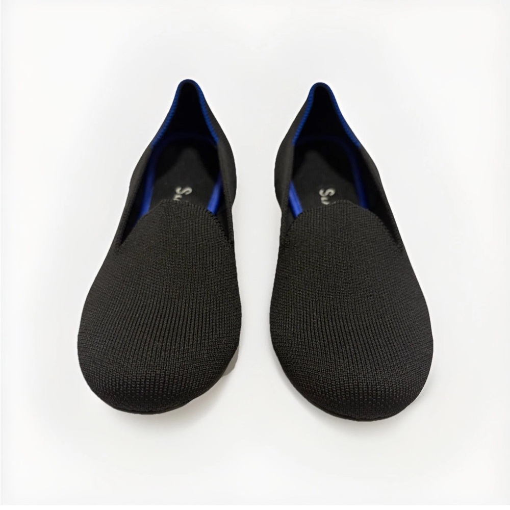 Rothy's The Loafer Black Slip On Size 6 - Picture 2 of 6